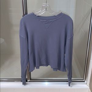 Blue thermal from Brandy Melville. One size.